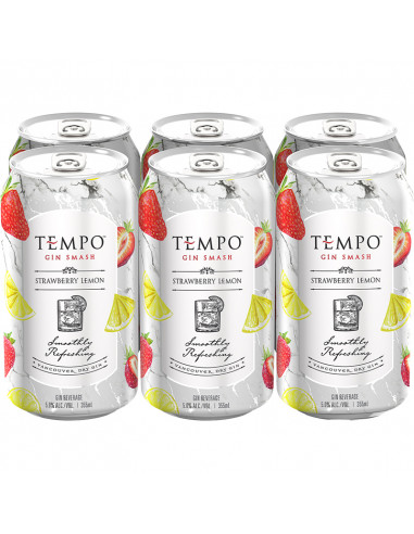 Tempo Gin Smash Strawberry Lemon