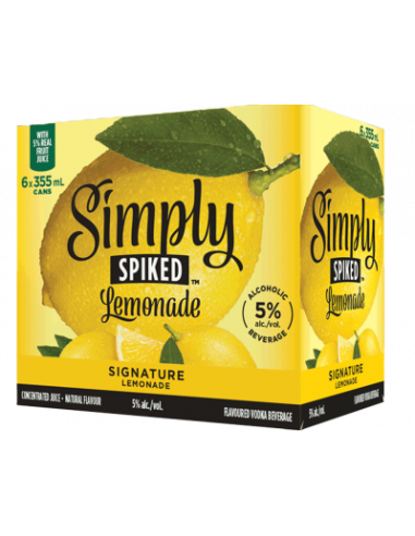 Simply Spiked Lemonade