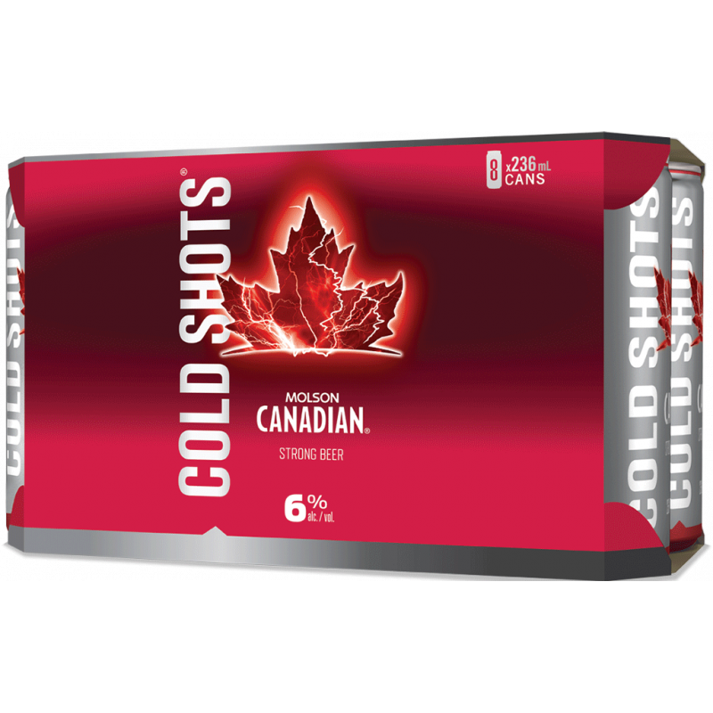 Molson Canadian Cold Shots - 8 Cans