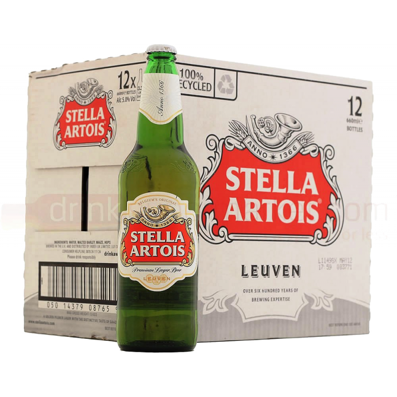 Stella Artois - 12 Bottles