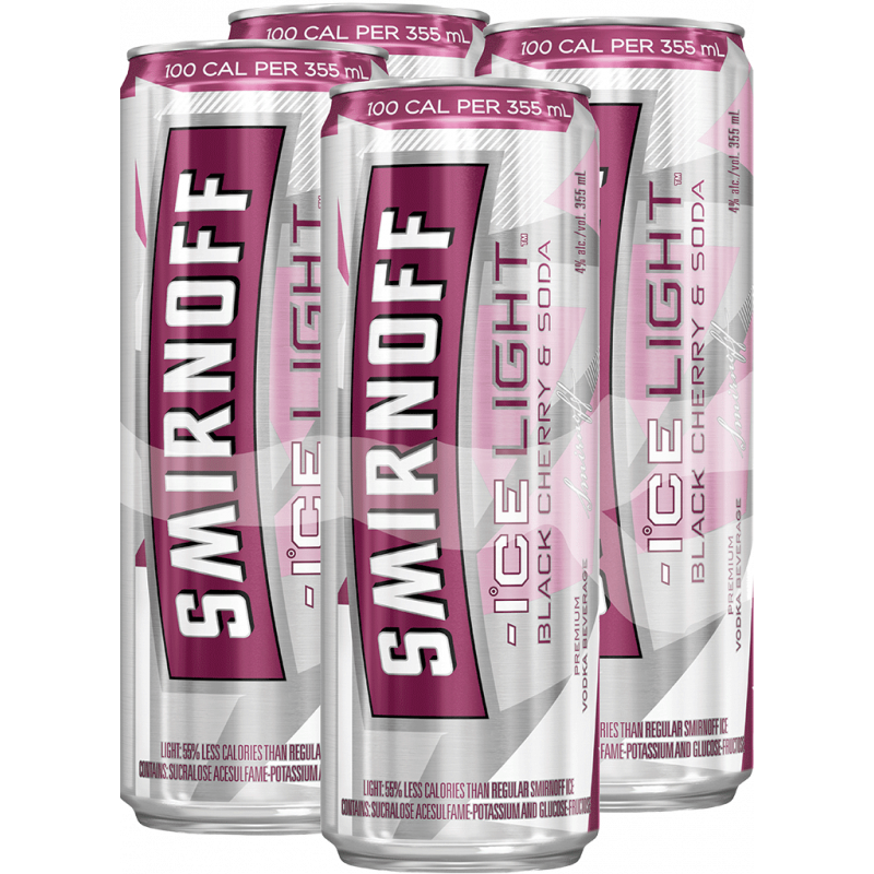 Smirnoff Ice Light Black Cherry &...