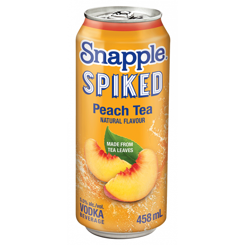 Snapple Spiked Peach Tea Vodka